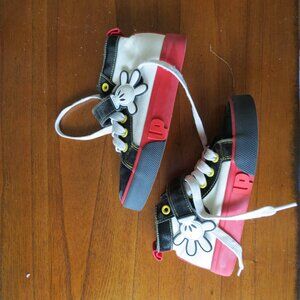 Disney Kids Sneakers - Black, Red, White